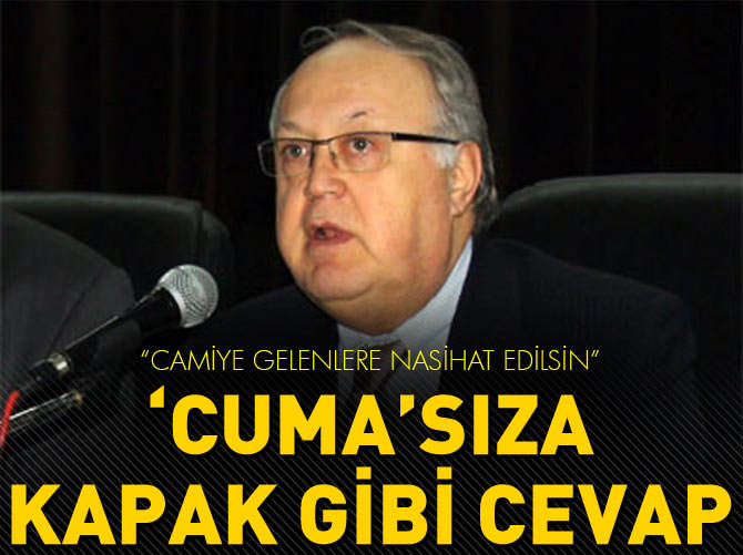 Tufan Türenç'e kapak gibi cevap