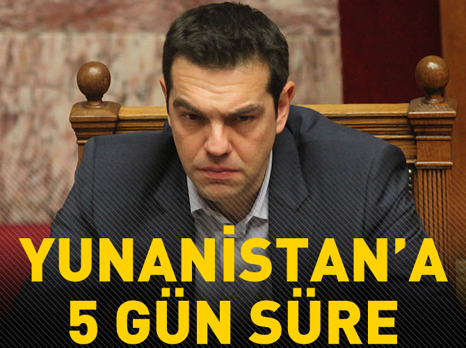 Avrupa'dan Yunanistan'a 5 gün süre