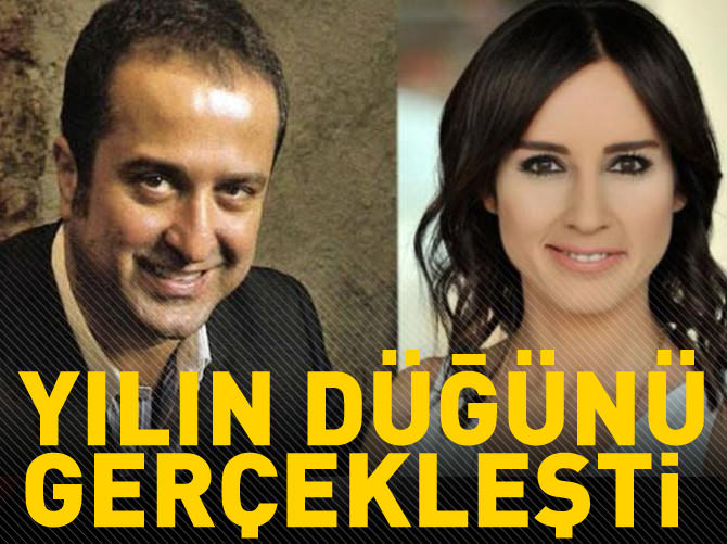 Nazlı Çelik ile Serdar Bilgili evlendi