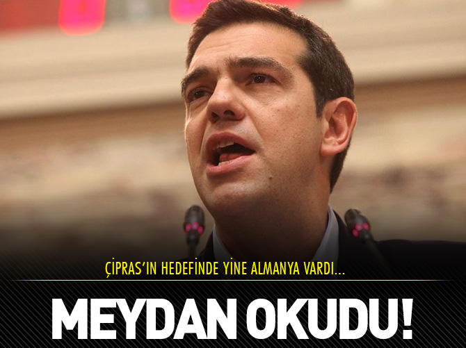 Aleksis Çipras'ın hedefinde yine Almanya vardı!