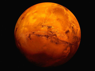Mars'ta sürpriz bulut