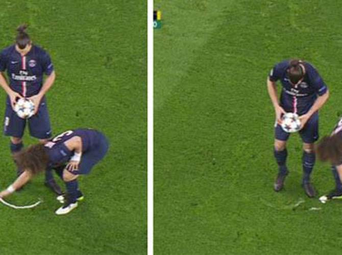 David Luiz'den olay hareket!