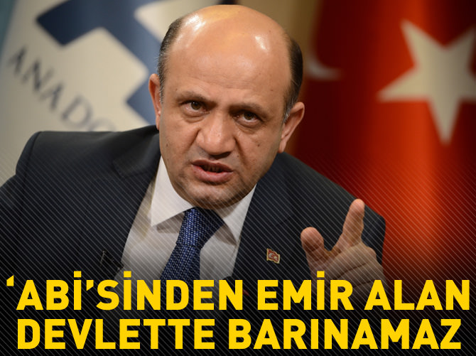 Abisinden talimat alan devlette barınamaz