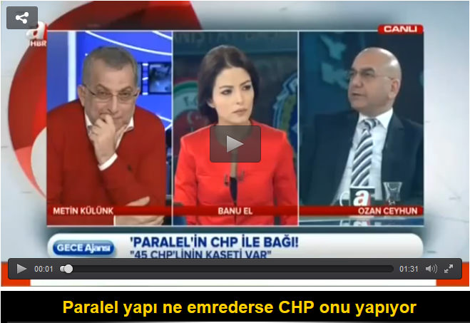 Paralel yapı ne emrederse CHP onu yapıyor
