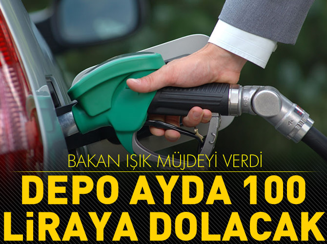 Bakan Işık müjdeyi verdi: Depo ayda 100 liraya dolacak