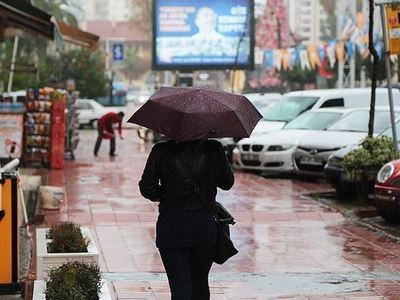 Ilık ve yağışlı hava geliyor