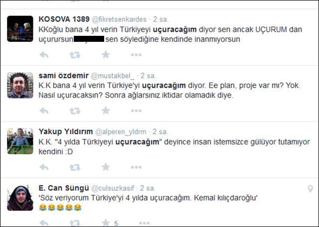 Kılıçdaroğlu Twitter'da alay konusu oldu!