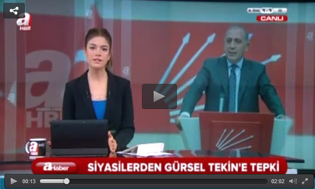 Gürsel Tekin Milli Şef’ine özendi