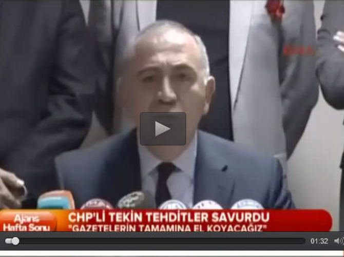 Gürsel Tekin Milli Şef’ine özendi