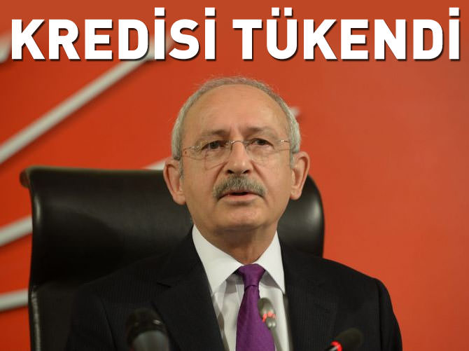 Kılıçdaroğlu'nun kredisi tükendi