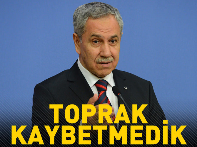 Toprak kaybetmedik