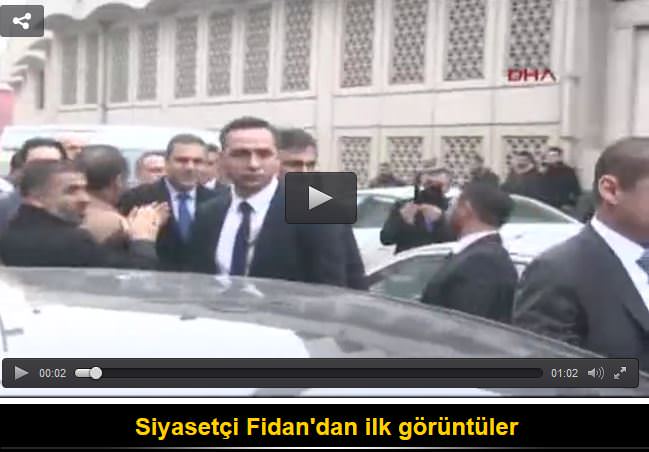 Siyasetçi Fidan'dan ilk görüntüler
