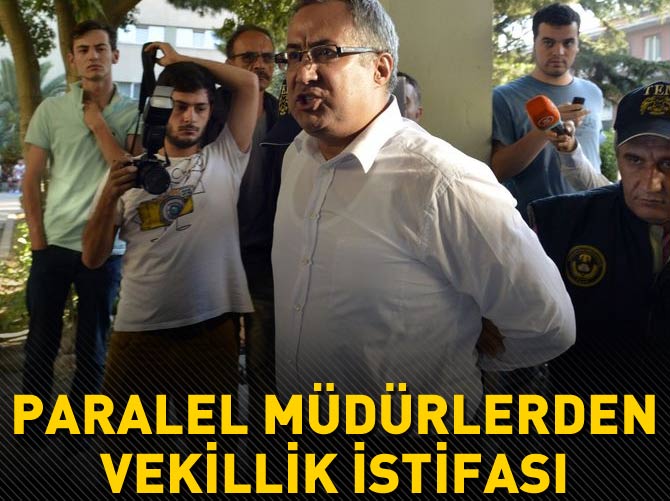 Paralel müdürlerden milletvekilliği istifası