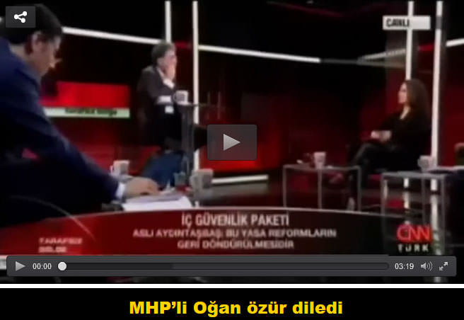 MHP'li vekilden özür: Yasayı öyle bilmiyordum