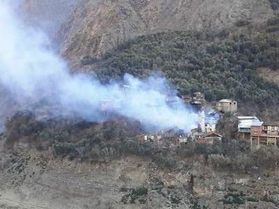 Artvin'de 20 ev kül oldu