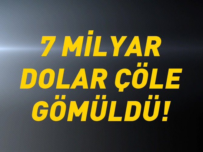 Türklerin 7 milyar $’ı ‘sahra’ya saplandı
