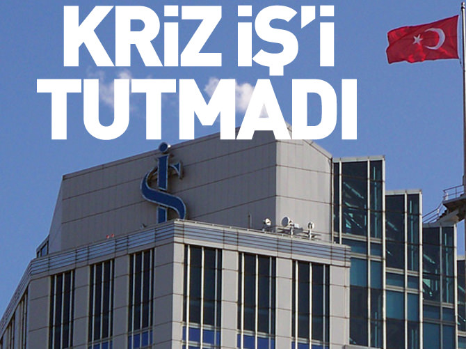 Kriz 'İş'i tutmadı