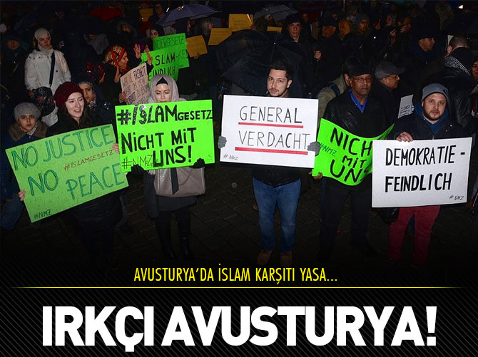 Avusturya'da İslam karşıtı uygulama!