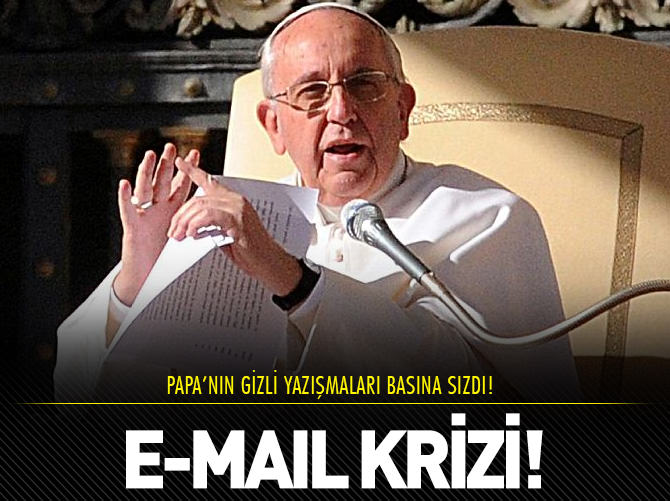 Papa'nın gizli yazışmaları basına sızdı!