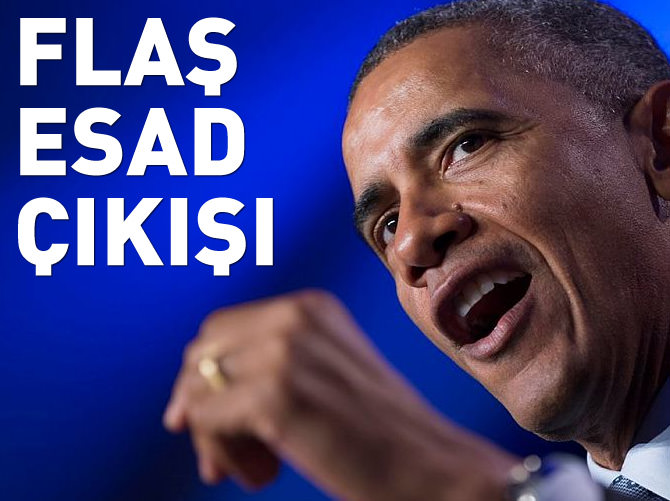 Barack Obama: "Esad gitmeli"