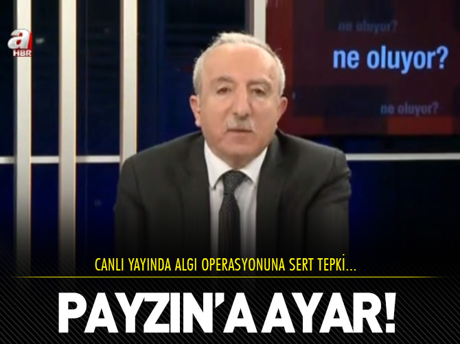 Şirin Payzın'a canlı yayında algı operasyonu tepkisi!