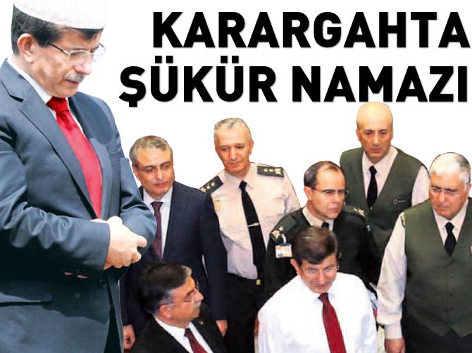 Karargahta şükür namazı