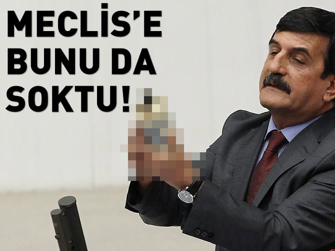 CHP'li vekil TBMM'ye bakın ne soktu!