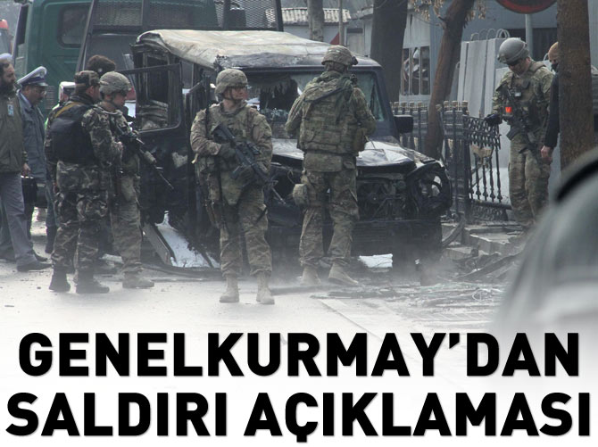 Genelkurmay'dan saldırıyla ilgili açıklama