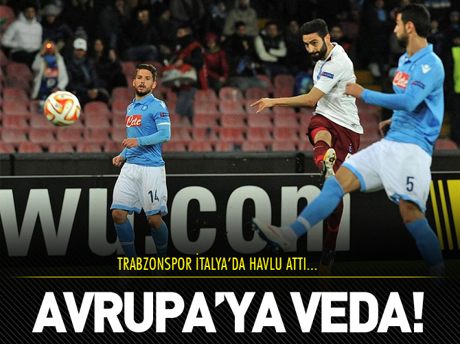 Trabzonspor Avrupa'ya veda etti!