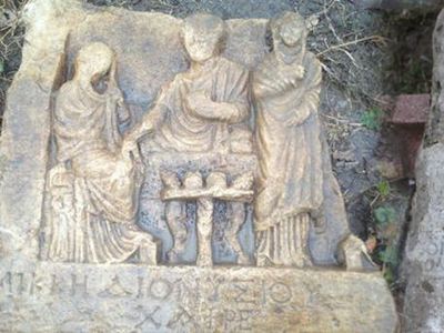 Yağmur suları tarihi ortaya çıkardı