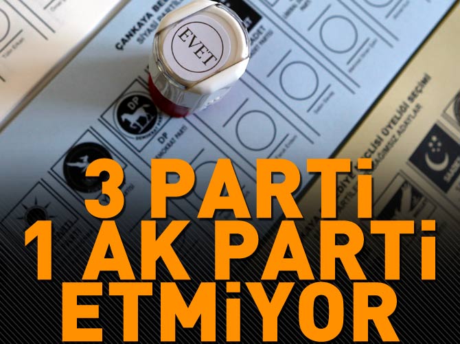 Koalisyon bir AK Parti etmiyor