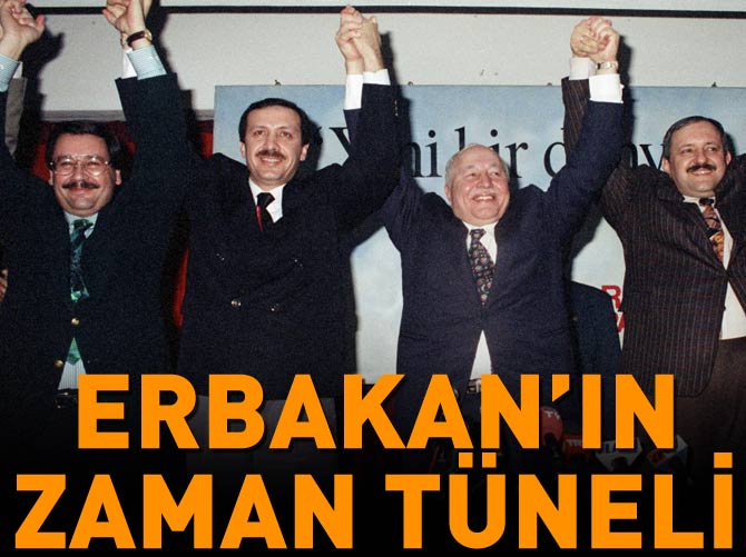 Necmettin Erbakan'ın zaman tüneli