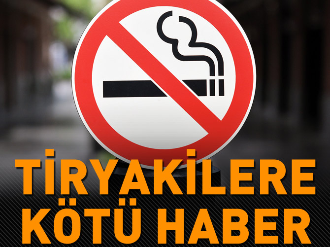 Sigara açık havada bile yasak