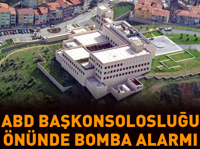 ABD Başkonsolosluğu önünde alarm