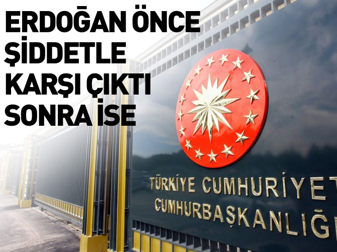 Üç döneme takılanlar Saray'a çıktı