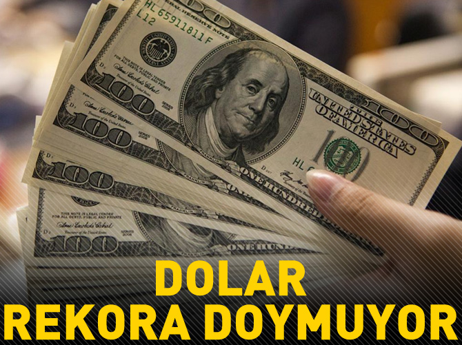 Dolarda yeni rekor