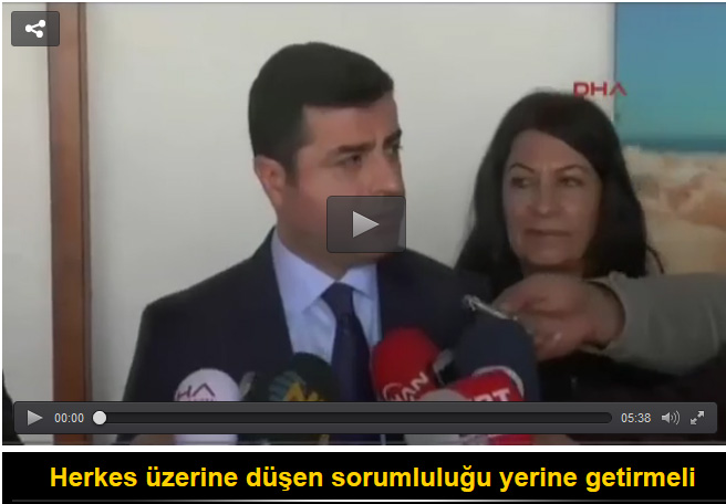 Demirtaş’tan ’iç güvenlik’ çağrısı