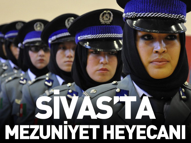 Sivas'ta mezuniyet heyecanı