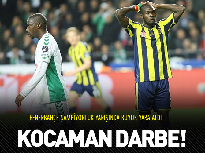 Fenerbahçe'ye Konya çelmesi!