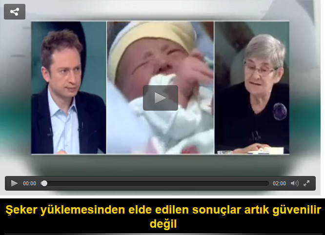 Şeker yüklemesinden elde edilen sonuçlar artık güvenilir değil