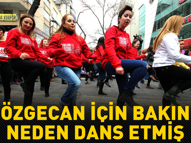 Nazlıaka Özgecan için neden dans ettiğini açıkladı