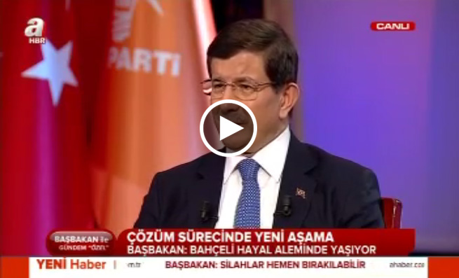 Davutoğlu: Bahçeli hayal aleminde yaşıyor