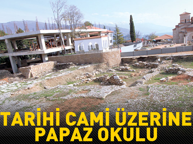 Tarihi cami üzerine papaz okulu açılıyor