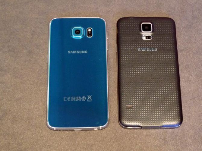 Samsung Galaxy S6 ve Samsung Galaxy S5 karşılaştırması