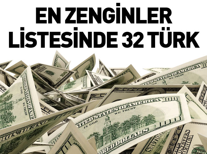 Forbes en zenginler listesinde 32 Türk
