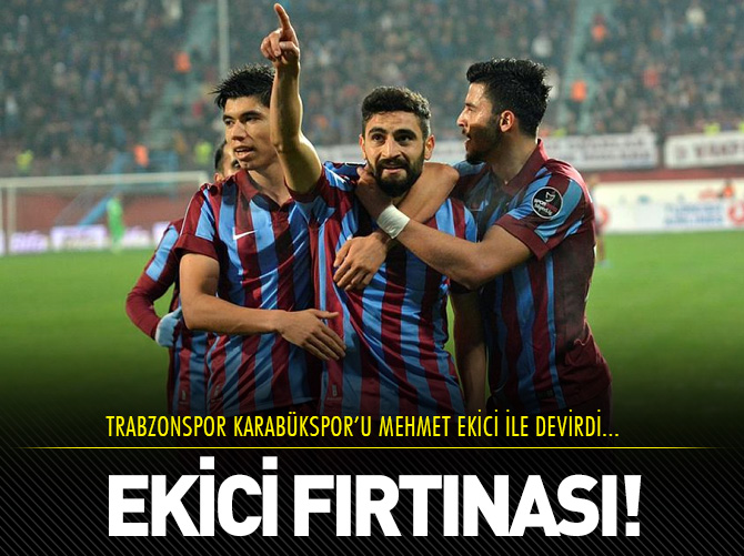 Trabzon'da gol düellosu!