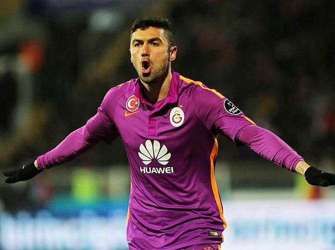 Galatasaray'da Burak Yılmaz sevinci