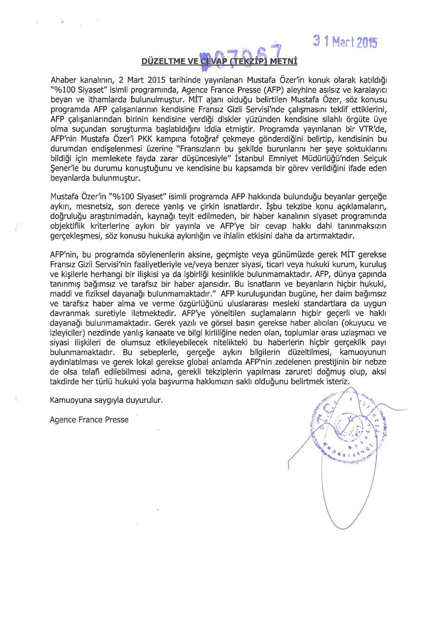 Cemaat ailemle tehdit etti