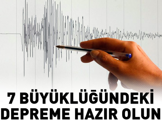 "Aydın 7 büyüklüğündeki depreme hazır olsun!"