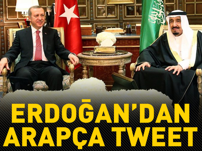 Erdoğan'dan Arapça tweet